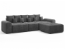 Модульный диван Торонто Вариант 3 Серый