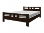 Кровать Вероника-2 1400 Орех темный