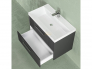 Комплект для ванны навесной Альба 60 антрацит