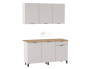 Кухня Венера 1500 мм ЛДСП кашемир