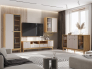 Шкаф (рамка AGT) Оливия Кашемир, Дуб Крафт