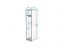 Шкаф Malta light H286