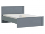 Кровать 1200 Ольга 6 Серый шифер
