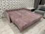 Диван Аккордеон 1800 прямые подлокотники Plush rose wood