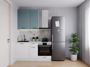 Кухонный гарнитур Ниагара 1600 (верх 950 мм) верх МДФ