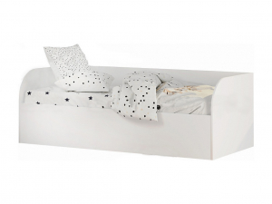 Кровать детская Трио с подъёмным механизмом КРП-01 белый