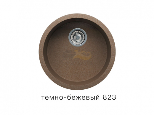 Мойка кварцевая Tolero R-104 Темно-бежевый 823