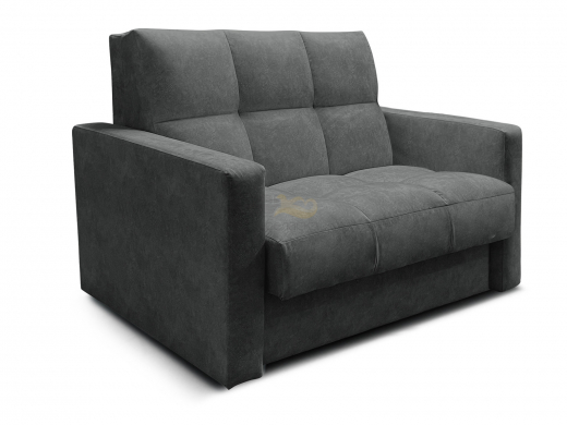 Диван Рэй 1200х2000 Клетка с прямыми подлокотниками вивальди 34