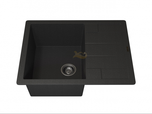 Кухонная мойка Uperwood Quartz UPD-03-04 черная матовая